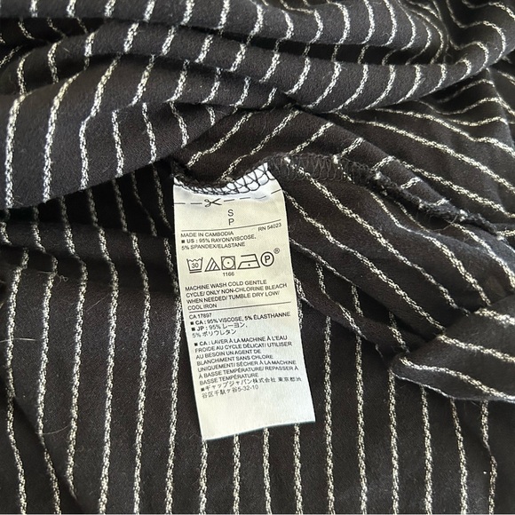 Banana Republic Stripe Tank Dress. With Pockets - Picture 13 of 15